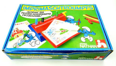 Peyo (Smurfs) - Games, toys - PEYO - Schtroumpfs - Nathan - 591377 - Imprimaschtroumpfs