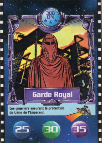 Star Wars - publicité - George LUCAS - Star Wars - BN - 1993 - Le Défi du Jedi - Garde Royal