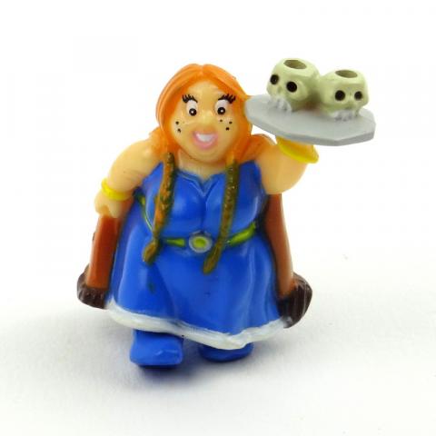 Uderzo (Asterix) - Kinder - Albert UDERZO - Astérix - Kinder 2007 (Vikings) - 10 Femme de Grossebaf/Frau von Maulaf [MPG 2S-260]