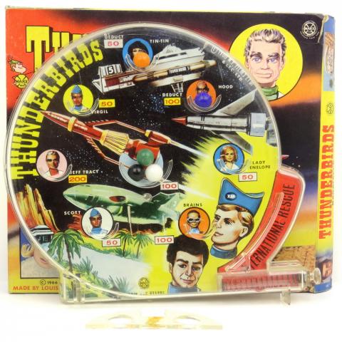 TV series -  - Thunderbirds - Louis Marx & Co. Ltd - 1966 - Bagatelle - International Rescue - jeu de billes