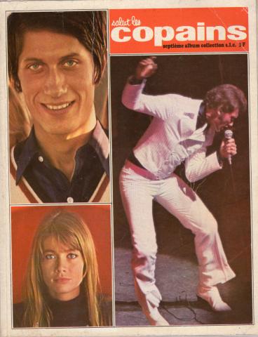 Music magazines -  - Salut les Copains - reliure n° 7 - 54/55 /56 - janvier/février/mars 1967