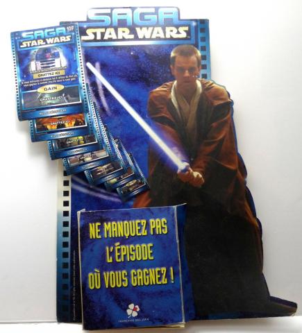 Star Wars - advertising - George LUCAS - Star Wars - La Française des Jeux - Saga Star Wars - Ne manquez pas l'épisode où vous gagnez ! - panonceau de comptoir