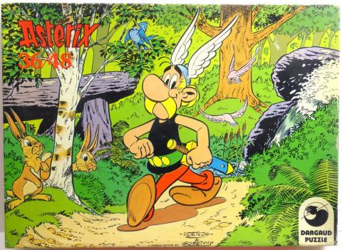 Uderzo (Asterix) - Games, toys - Albert UDERZO - Astérix - Dargaud - 54101 - lot de 2 puzzles 36 et 48 pièces