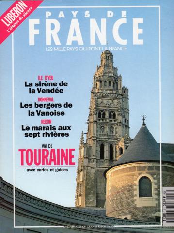 Geography, travel - Magazines -  - Pays de France n° 3 - mai-juin 1992 - Dossier Touraine/Bonneval/Île d'Yeu/Loutre/Saint-Omer/Marais de Redon/Senanque