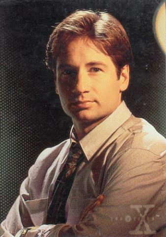 X-Files Trading cards -  - X-Files - Topps - Trading cards - The Truth is out there - 1995 - #04 - Profiles Mulder, Fox