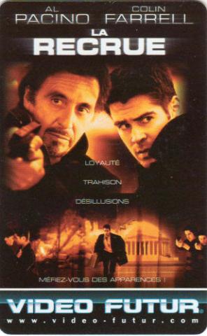 Cinema -  - Video Futur - carte collector n° 230 - La Recrue - Al Pacino/Colin Farrell