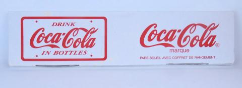 Coca-Cola -  - Coca-Cola - pare-soleil avec coffret de rangement