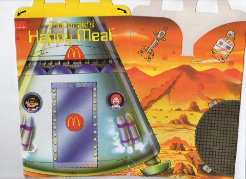 Sci-Fi/Fantasy - Advertising -  - McDonald's Happy Meal - 1995 - Opération espace - boîte en carton - modèle 1, le module