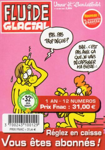 Charb - CHARB - Charb - Fluide Glacial - Fnac - offre spéciale abonnement - 4 pages