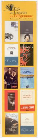 Bookmarks -  - Prix des lecteurs du Télégramme/Prix Jean-Pierre Coudurier - marque-page