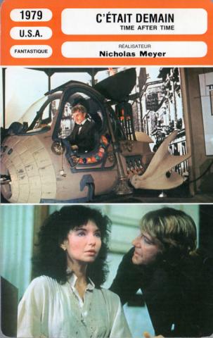 Sci-Fi/Fantasy Movie -  - Les Fiches de Monsieur Cinéma - C'était demain (Time After Time) (Nicholas Meyer)
