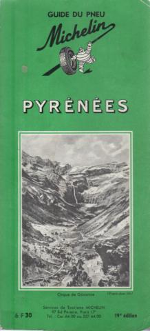 Geography, travel - France -  - Guide du pneu Michelin - Pyrénées - Hiver 1963-1964 (Guides Verts)