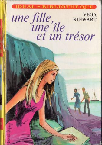 Hachette Idéal-Bibliothèque n° 83 - Vega STEWART - Une fille, une île, un trésor