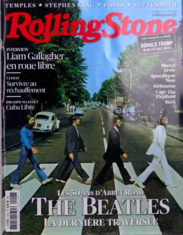 Music magazines -  - Rolling Stone n° 118 - octobre 2019 - The Beatles : les 50 ans d'Abbey Road, la dernière traversée