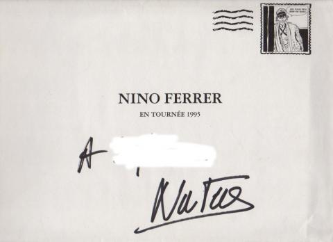 CORTO MALTESE - Hugo PRATT - Nino Ferrer en tournée 1995 - Univers Corto Maltese d'Hugo Pratt - Dossier de presse avec dédicaces