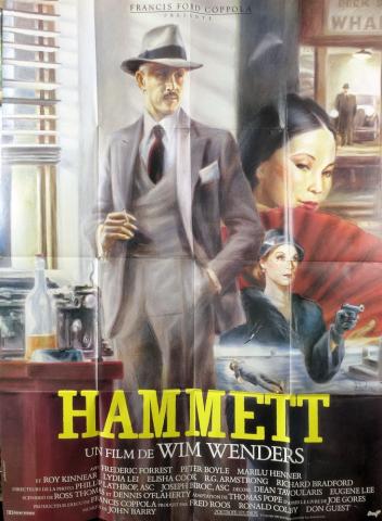 Cinema -  - Wim Wenders - Hammet - Affiche de cinéma - 116 x 156 cm