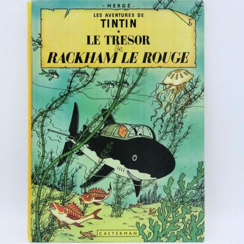Tintin - Les aventures n° 12 - HERGÉ - Les Aventures de Tintin - 12 - Le Trésor de Rackham le Rouge