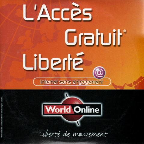 Collections, Creative Leisure, Model -  - World Online - Les forfaits tout compris - Accès + Communications Internet - CD-rom d'installation