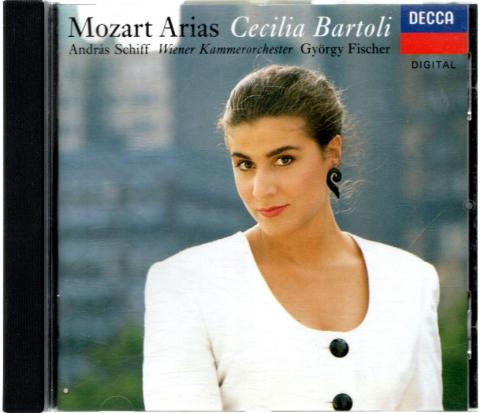 Audio/Video - Classical Music - Wolfgang Amadeus MOZART - Mozart Arias - Cecilia Bartoli/András Schiff/Wiener Kammerorchester/Gyorgy Fischer - CD Decca 430 513-2