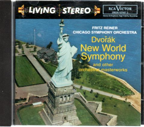 Audio/Video - Classical Music - DVORAK - Dvorak - New World Symphony and other orchestral masterworks - Fritz Reiner/Chicago Symphony Orchestra - CD RCA Victor 09026 62587 2