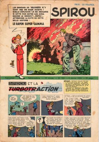 SPIROU (magazine) -  - Spirou - année 1953 - Lot de 13 fascicules