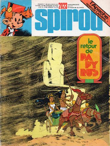 SPIROU (magazine) -  - Spirou - année 1977 - Lot de 22 magazines