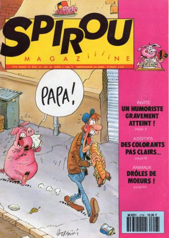 SPIROU (magazine) -  - Spirou - année 1991 - Lot de 19 magazines