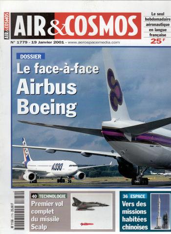 Air & Cosmos -  - Air et Cosmos - année 2001 - lot de 44 magazines