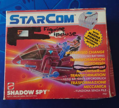 Sci-Fi/Fantasy - Robots, toys and games -  - Starcom - Shadow Spy - Disguised Enemy Fighter (INCOMPLET)