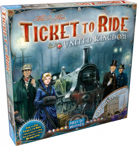 Days of Wonder - Ticket To Ride - 16 - United Kingdom/Pennsylvania (Expansion)