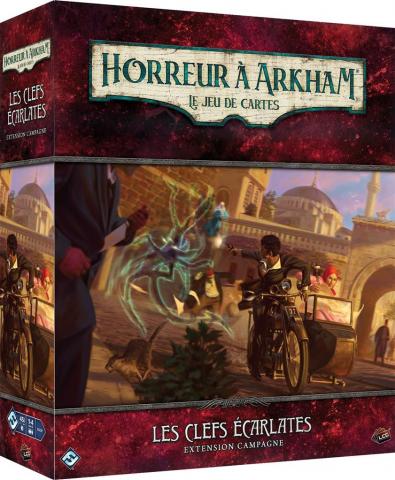 Fantasy Flight Games - Horreur à Arkham JCE - 70 - Les Clefs Écarlates (Campagne)