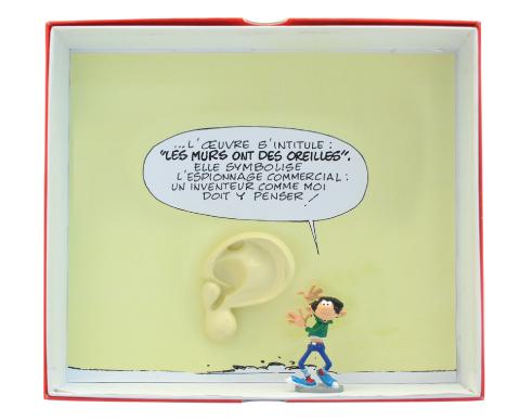 Pixi  Comic strips & Co - Pixi - Franquin N° 6590 - Franquin - Origine - Gaston's inventions -  The Wall ear