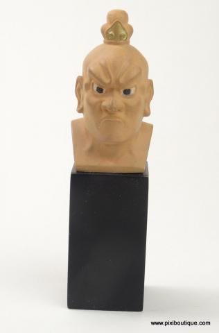Pixi Museum - Kongo Rikishi Head Bust - Kamakura Period