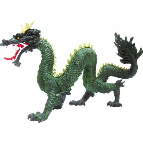 Plastoy figures - Dragons N° 60439 - Green Chinese Dragon