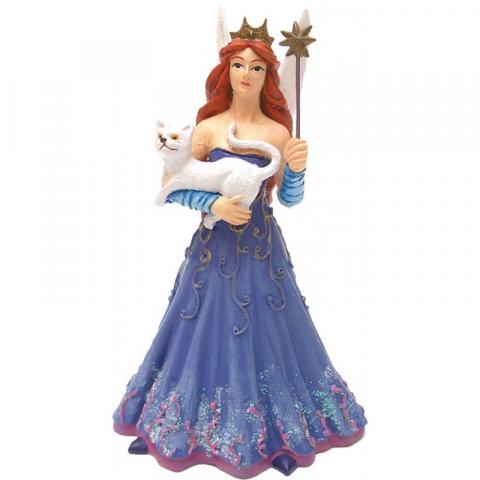 Plastoy figures - Once upon a time N° 61379 - Fairy with a white cat