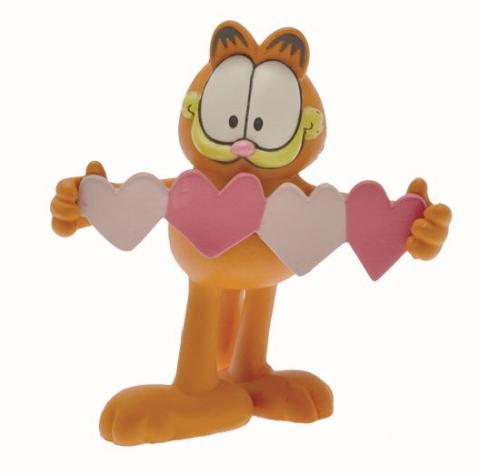 Plastoy figures - Garfield N° 66005 - Garfield with hearts