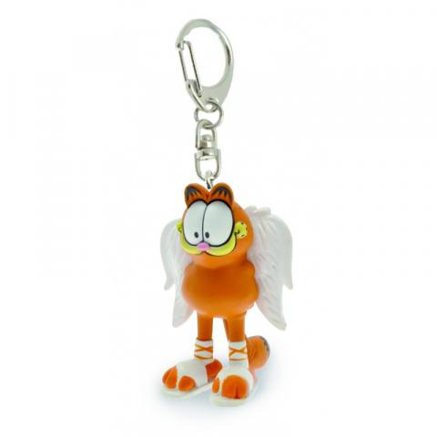Plastoy figures - Garfield N° 66053 - Garfield angel figure - Keychain