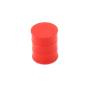 Small barrel token 12 x 15 mm Colour : Red