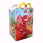 E.R. Burroughs/Tarzan - McDonald's Happy Meal - boîte en carton - Singes et éléphant