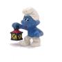 Peyo (Smurfs) - Figurines - PEYO - Schtroumpfs - Schleich - 20024 - Schtroumpf à la lanterne - figurine