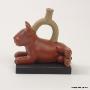 Pixi Museum - Mochica ceramic - Jaguar vase - Peru