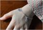 Pixi bijoux - Barbapapa - silvery bracelet with 3 charms - Barbapapa, heart, Barbamama