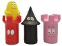 Plastoy - Barbapapa's mini-castle - Small pack - 4 soft figures - +12 monthes