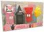 Children and Educational Games - Edutainment Games & Toys N° 60837 - Barbapapa's mini-castle - Small pack - 4 soft figures - +12 monthes