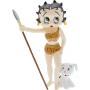 Plastoy figures - Betty Boop N° 61907 - Betty Boop jungle and dog
