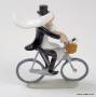 Pixi - Bride and groom on their bicycle (wedding cake topper)