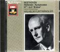 EMI - Beethoven - Symphonies 1 & 3 \"Héroïque\" - Wilhelm Furtwängler, Wiener Philarmoniker - CD 7630332