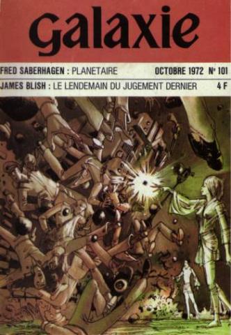 Science-Fiction/Fantastique - OPTA Galaxie n° 101 -  - Galaxie n° 101 - octobre 1972 - Planétaire/Le Lendemain du Jugement Dernier