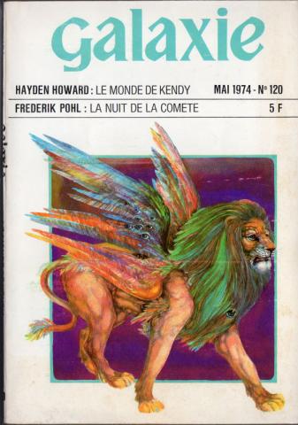 Science-Fiction/Fantastique - OPTA Galaxie n° 120 -  - Galaxie n° 120 - mai 1974 - Le Monde de Kendy/La Nuit de la comète