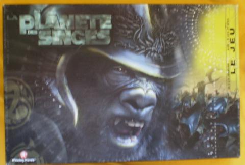 Science-Fiction/Fantastique - Cinéma fantastique -  - La Planète des Singes - Winning Moves - jeu de société - licence Planet of the Apes (film de Tim Burton)